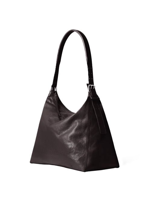Lemaire belted hobo bag Lemaire | BG0189 LL0108BR490 DARK CHOCOLATE